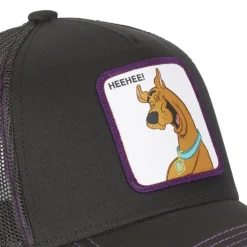 Casquette Trucker Scooby-Doo Snapback Noir Capslab