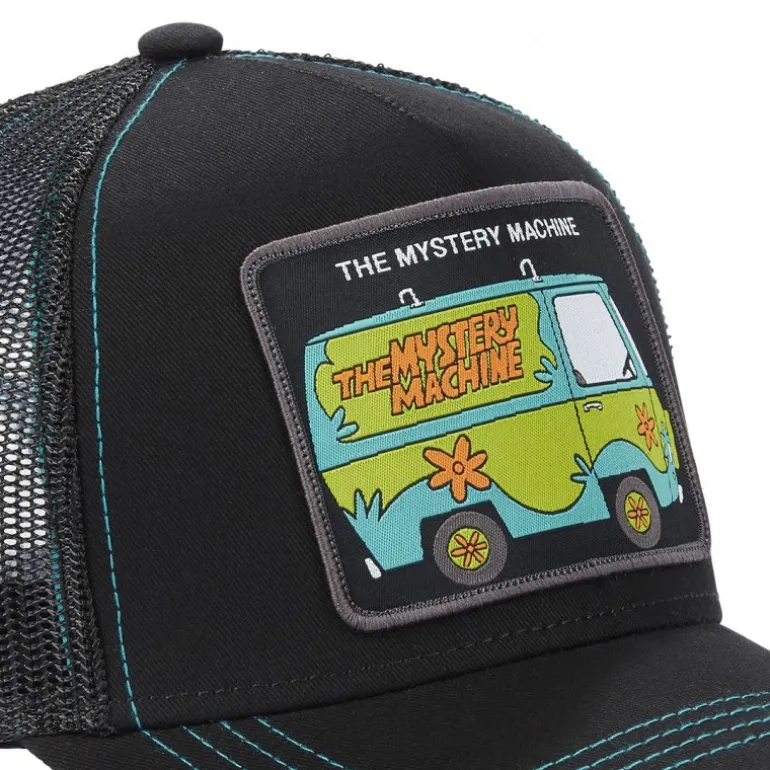 Casquette Trucker Scooby-Doo Snapback Noir Capslab
