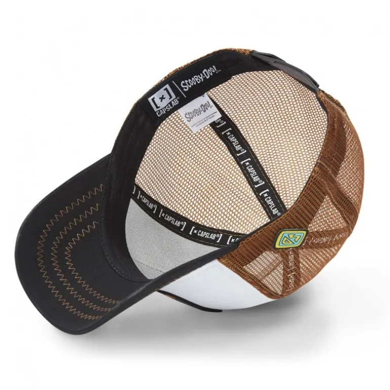 Casquette Trucker Scooby-Doo Snapback Blanc Capslab