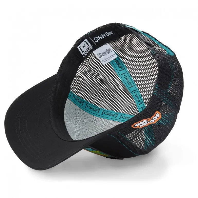 Casquette Trucker Scooby-Doo Snapback Noir Capslab