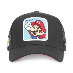 Casquette Trucker Super Mario Snapback Noir Capslab