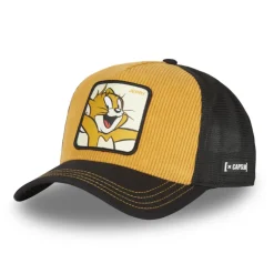 Casquette Trucker Tom And Jerry Snapback - Marron - Capslab