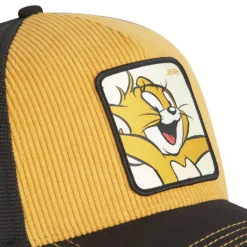 Casquette Trucker Tom And Jerry Snapback - Marron - Capslab