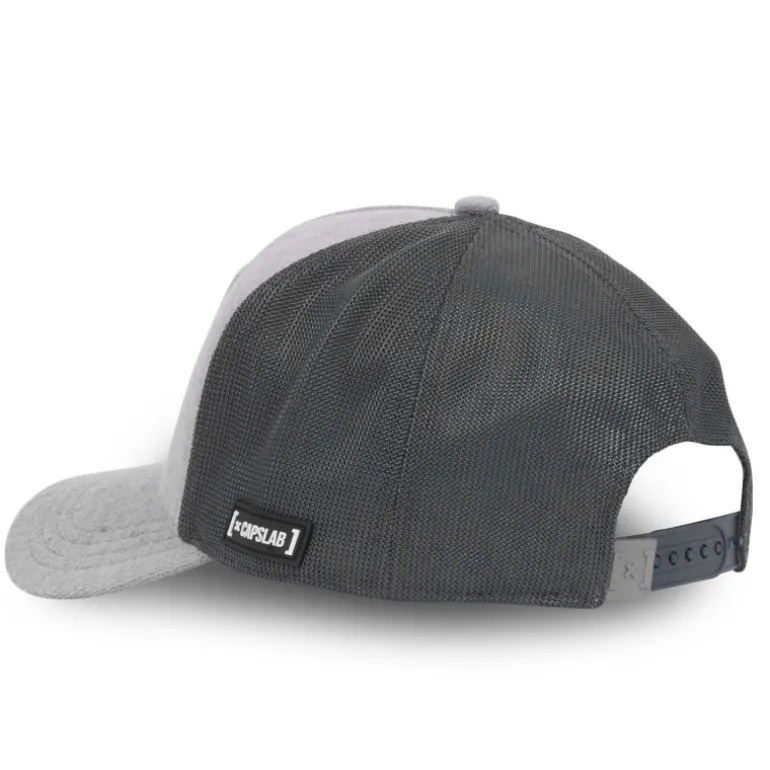 Casquette Trucker Tom And Jerry Snapback - Grise - Capslab