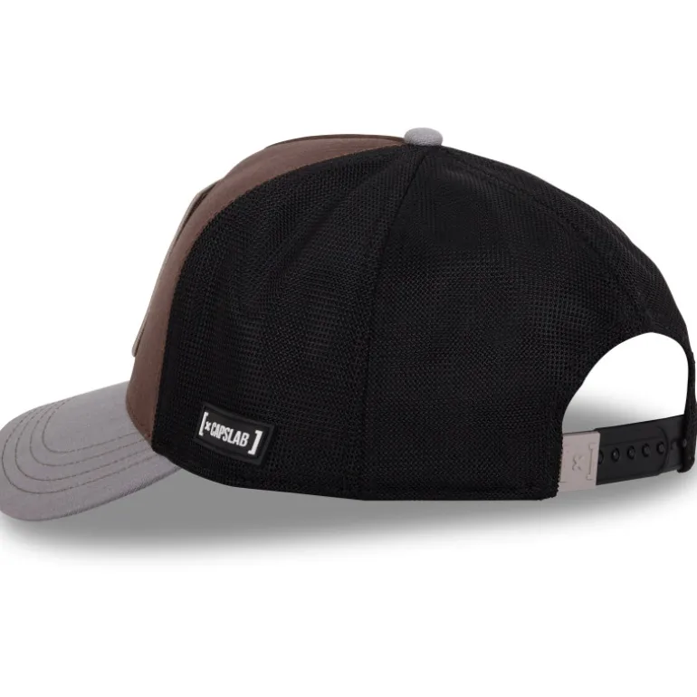 Casquette Trucker Tom And Jerry Snapback - Marron - Capslab