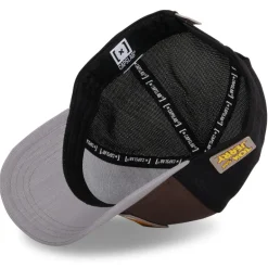 Casquette Trucker Tom And Jerry Snapback - Marron - Capslab