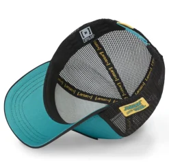 Casquette Trucker Tom Et Jerry Snapback Turquoise - Capslab