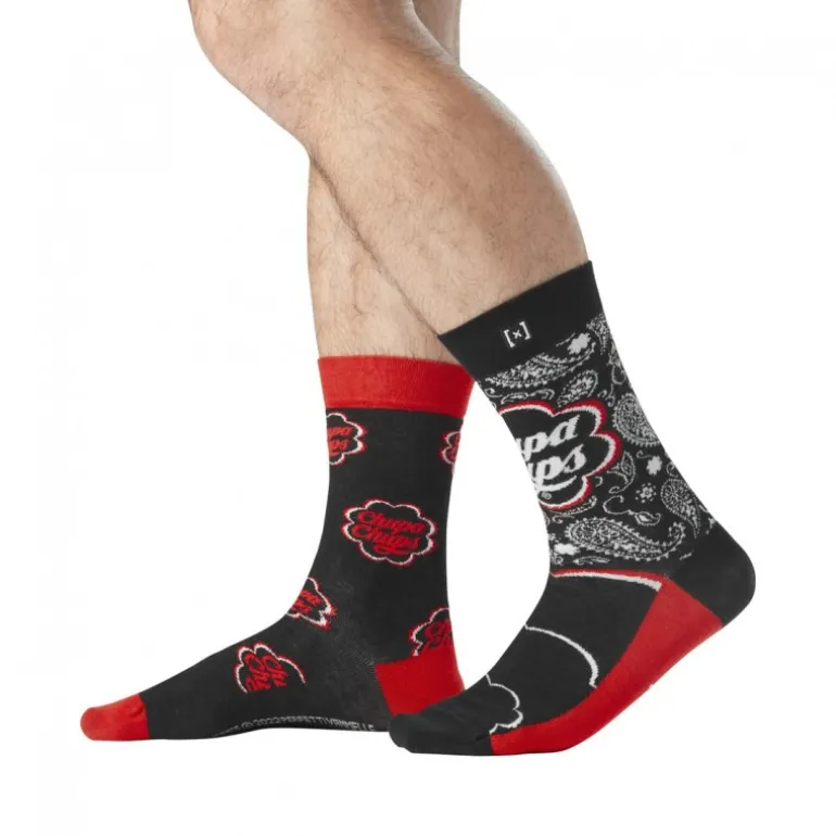 Paire de Chaussettes Chupa Chups Rouge Capslab