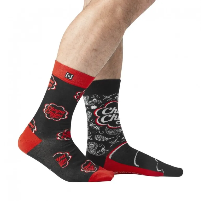 Paire de Chaussettes Chupa Chups Rouge Capslab