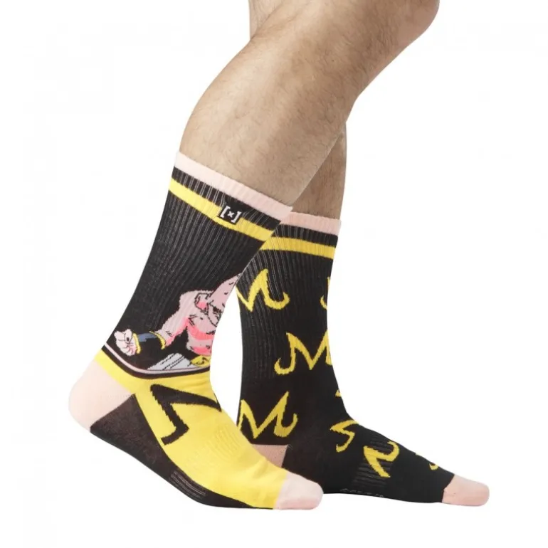 Paire de Chaussettes Dragon Ball Z Buu Jaune Capslab