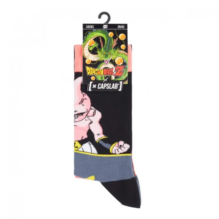 Paire de Chaussettes Dragon Ball Z Buu Rose Capslab