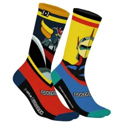 Paire de chaussettes tennis dépareillées Goldorak Actarus - Capslab