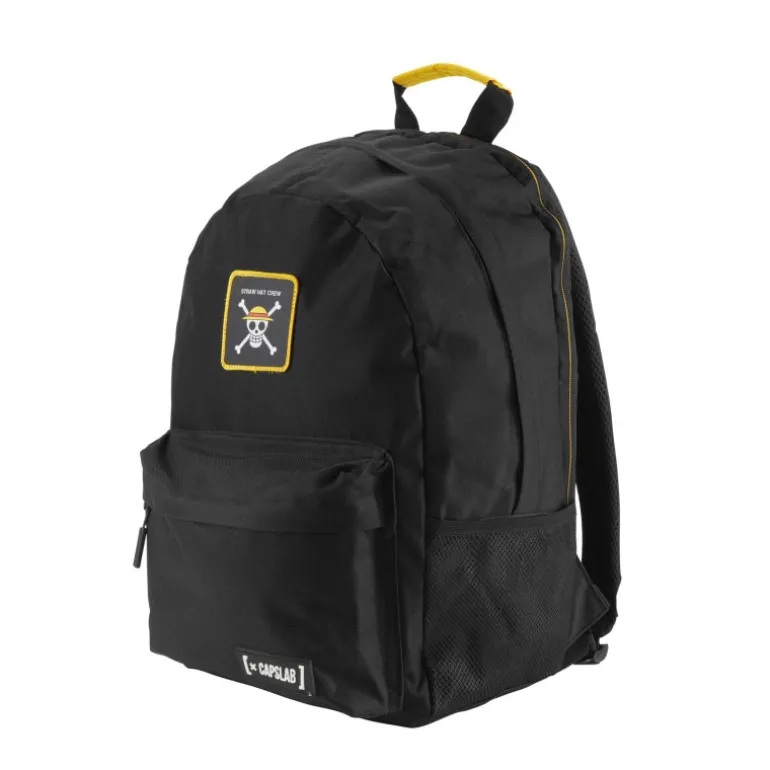 Sac à dos noir borne ordinateur One Piece Jolly Roger - Capslab
