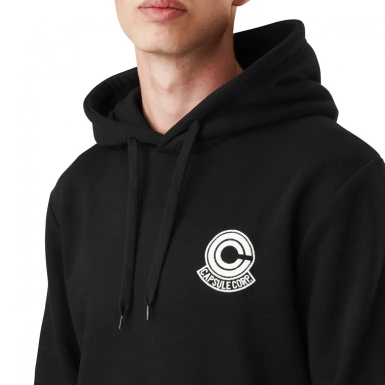 Sweat Dragon Ball Bulma Homme Noir Capslab