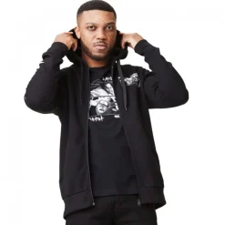 Sweat Naruto Shippuden Homme Noir Capslab