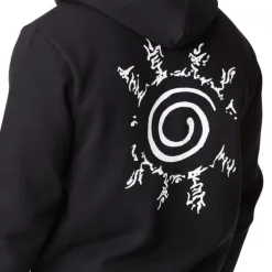 Sweat Naruto Shippuden Homme Noir Capslab