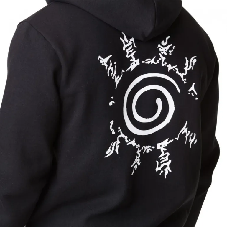 Sweat Naruto Shippuden Homme Noir Capslab