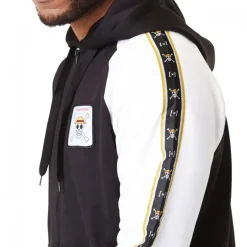Sweat One Piece Luffy Homme Gris Capslab