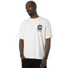 T-shirt Blanc Dragon Ball Z Vegeta Homme coupe Relaxed fit Capslab