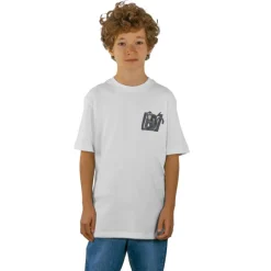T-shirt Blanc garcon coupe Relaxed fit Monkey Business Capslab