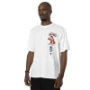 T-shirt Blanc One Piece Luffy Homme Relaxed Fit - Capslab