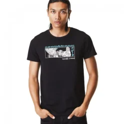 T-shirt Dragon Ball Super Vegeta Homme Noir Capslab