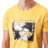 T-shirt Dragon Ball Z Goku, Vegeta Homme Jaune Capslab