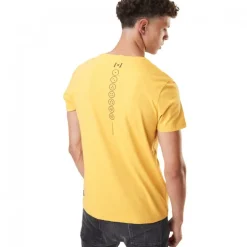 T-shirt Dragon Ball Z Goku, Vegeta Homme Jaune Capslab