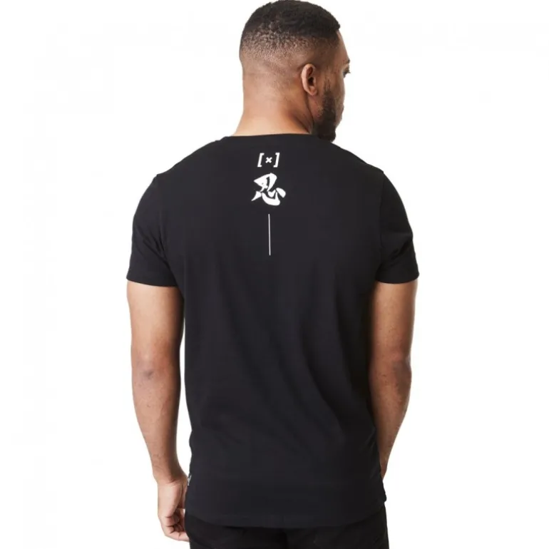 T-shirt Naruto Shippuden Homme Noir Capslab
