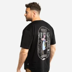 T-shirt Noir Dragon Ball Super Beerus homme coupe Oversize Capslab