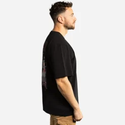 T-shirt Noir Dragon Ball Super Black Goku homme coupe Relaxed fit Capslab