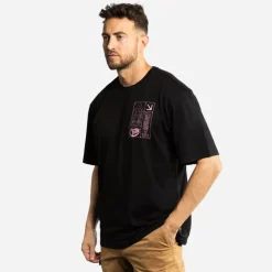 T-shirt Noir Dragon Ball Super Black Goku homme coupe Relaxed fit Capslab