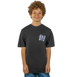 T-shirt Noir garcon coupe OversizeMonkey Business Capslab