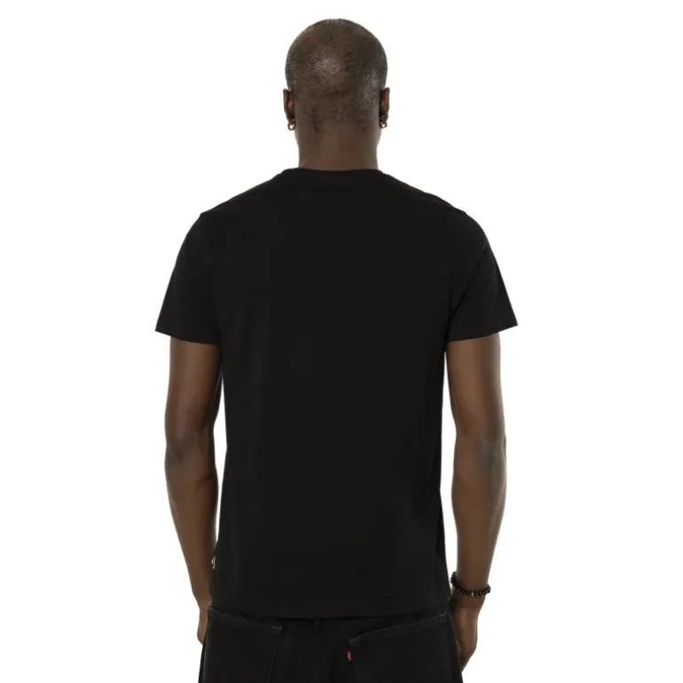 T-shirt Noir One Piece Luffy Homme coupe Regular Capslab