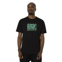 T-shirt Noir One Piece Roronoa Zoro Homme - Capslab