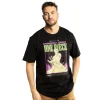 T-shirt Noir One Piece Roronoa Zoro homme coupe Oversize Capslab
