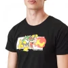 T-shirt Super Mario Bowser Homme Noir Capslab