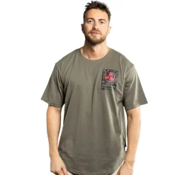 T-shirt Vert Naruto Shippuden Kakashi homme coupe Oversize Capslab