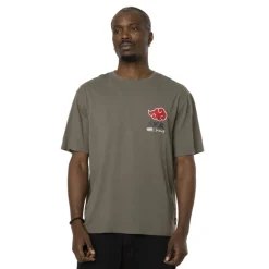 T-shirt Vert Naruto Shippuden Homme coupe Relaxed fit Capslab