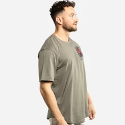 T-shirt Vert Naruto Shippuden Kakashi homme coupe Oversize Capslab