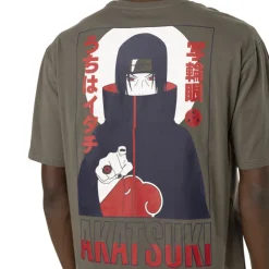 T-shirt Vert Naruto Shippuden Homme coupe Relaxed fit Capslab