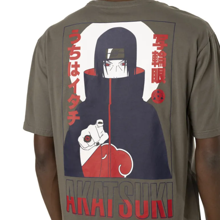 T-shirt Vert Naruto Shippuden Homme coupe Relaxed fit Capslab