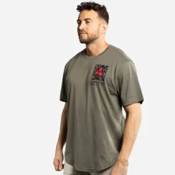 T-shirt Vert Naruto Shippuden Kakashi homme coupe Oversize Capslab