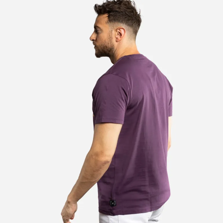 T-shirt Violet One Piece homme coupe Regular Capslab